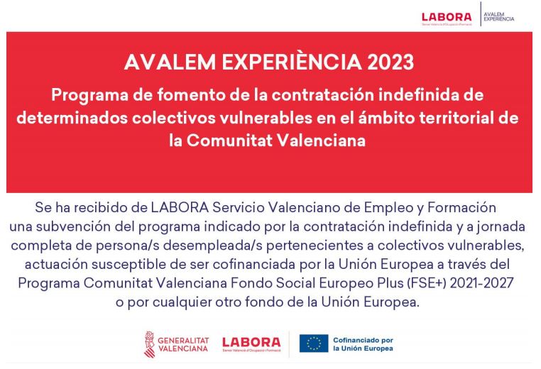 Subvencion Labora